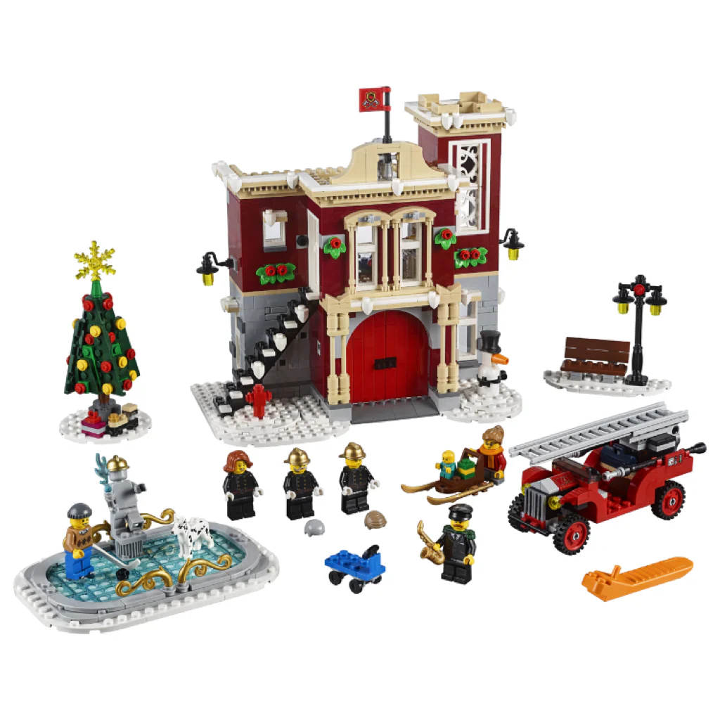 10263 Winter Village Fire Station - New, Sealed, Retired LEGO Holiday Set - Image 2