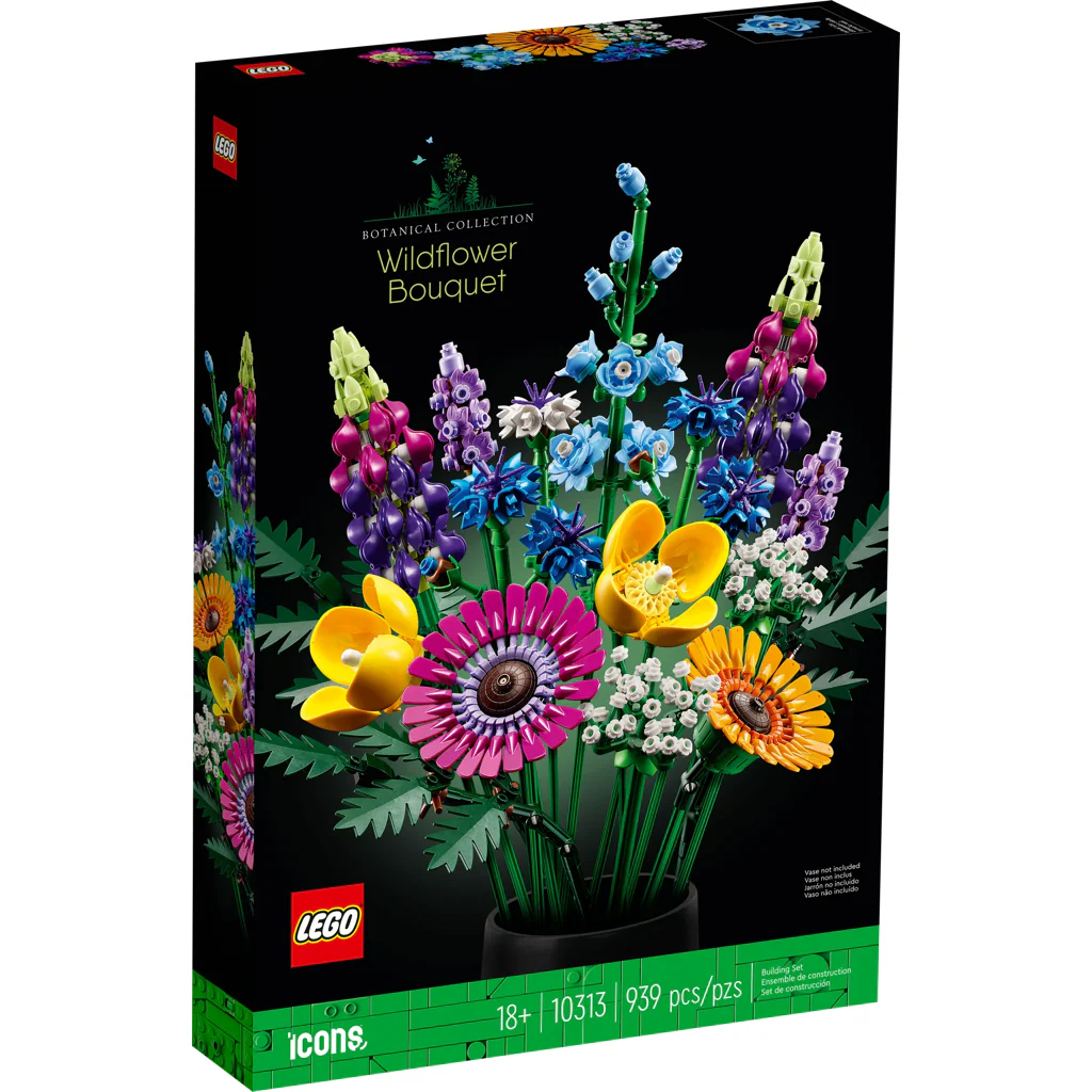 10313 Wildflower Bouquet - New LEGO Botanicals Collection Set