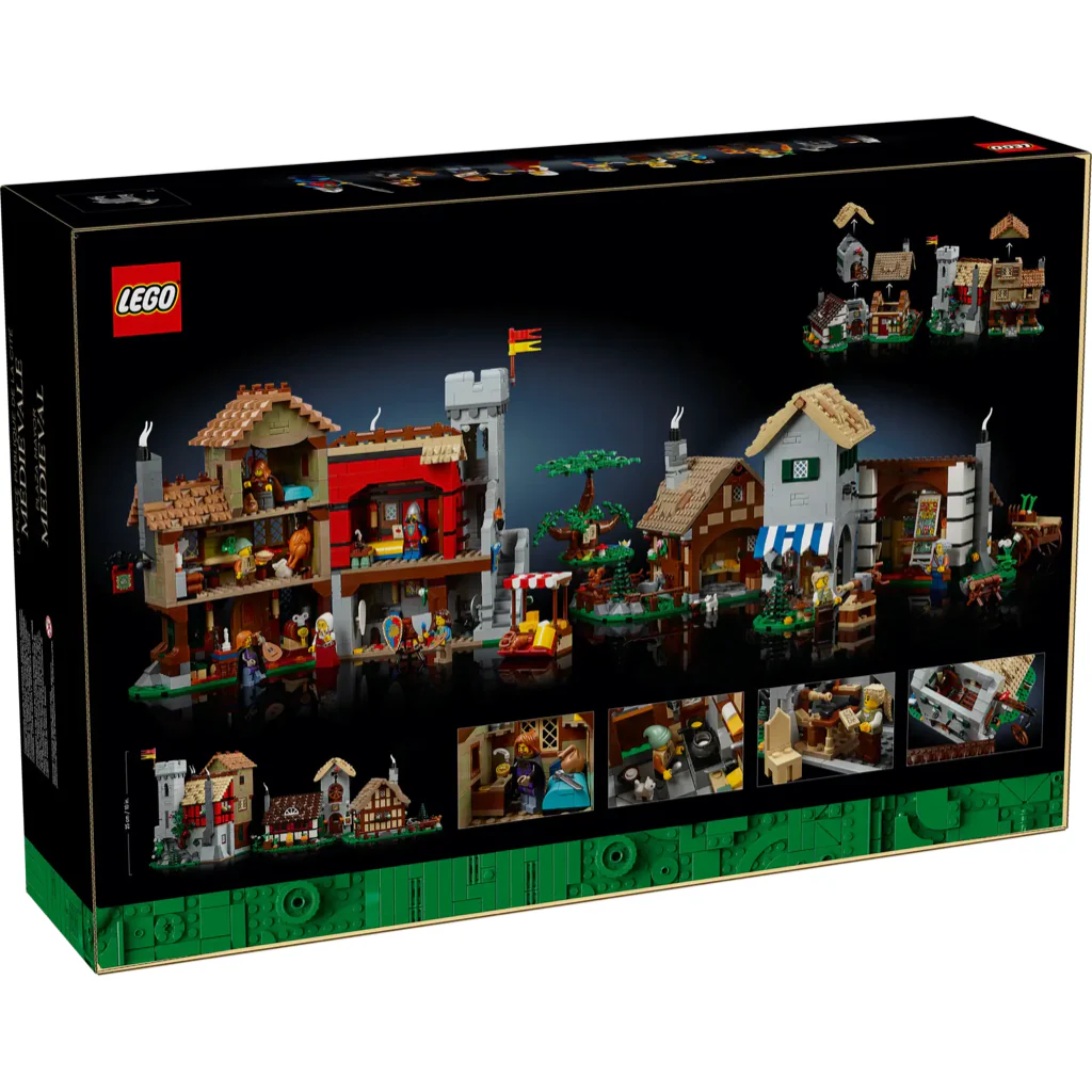 Medieval Town Square 10332 - New LEGO Icons Set - Image 5