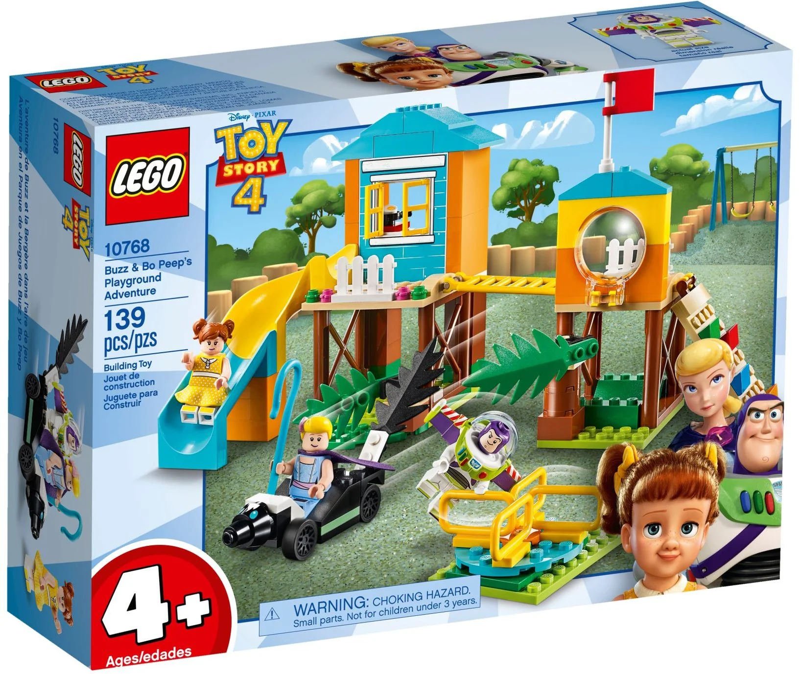 10768 Buzz and Bo Peep's Playground Adventure - New LEGO Toy Story 4 Set