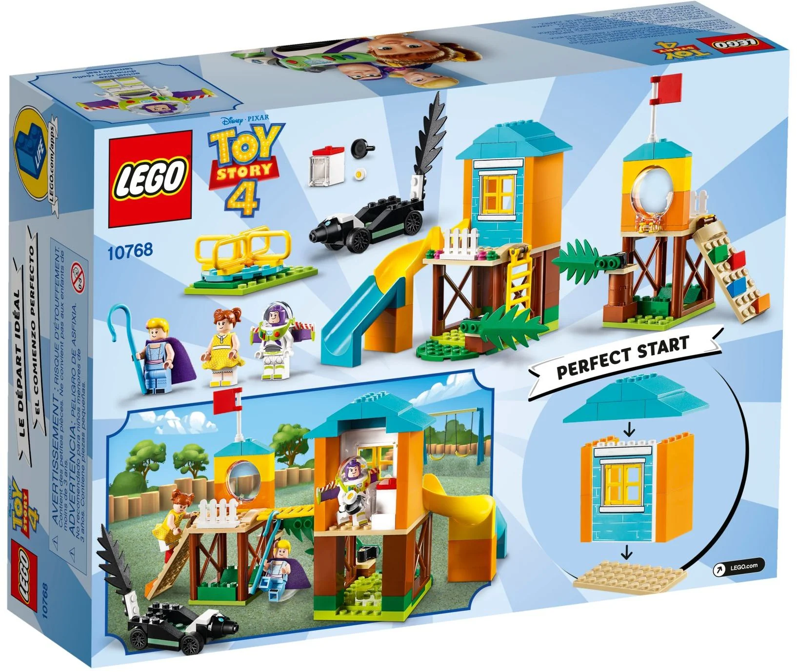 10768 Buzz and Bo Peep's Playground Adventure - New LEGO Toy Story 4 Set - Image 3
