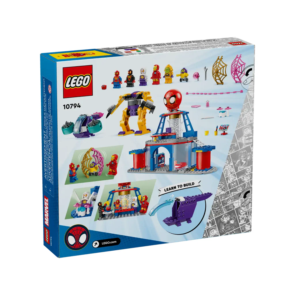 Team Spidey Web Spinner Headquarters 10794 - New LEGO Marvel Set - Image 4