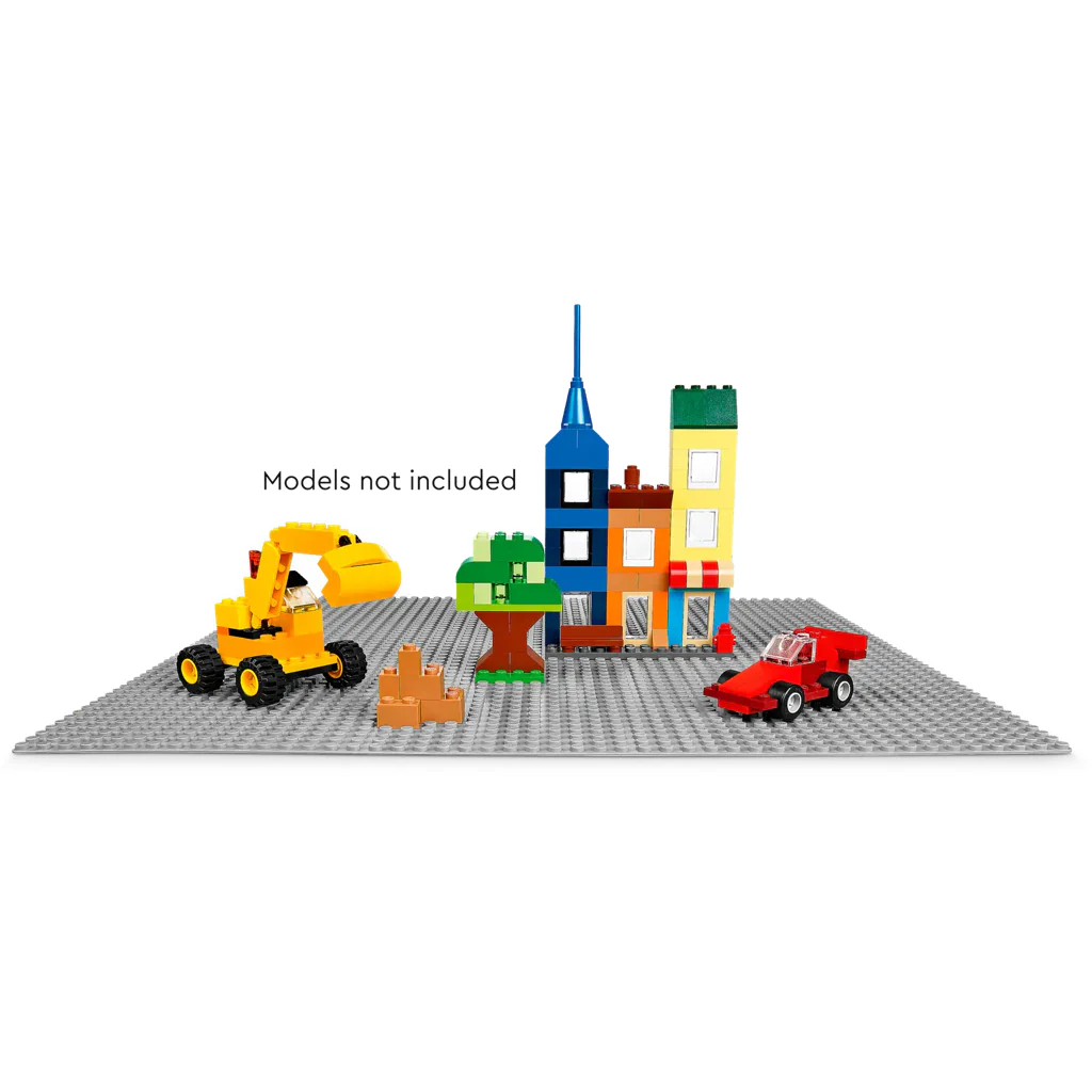 Gray Baseplate 11024 - New LEGO Classic Baseplate - Image 4