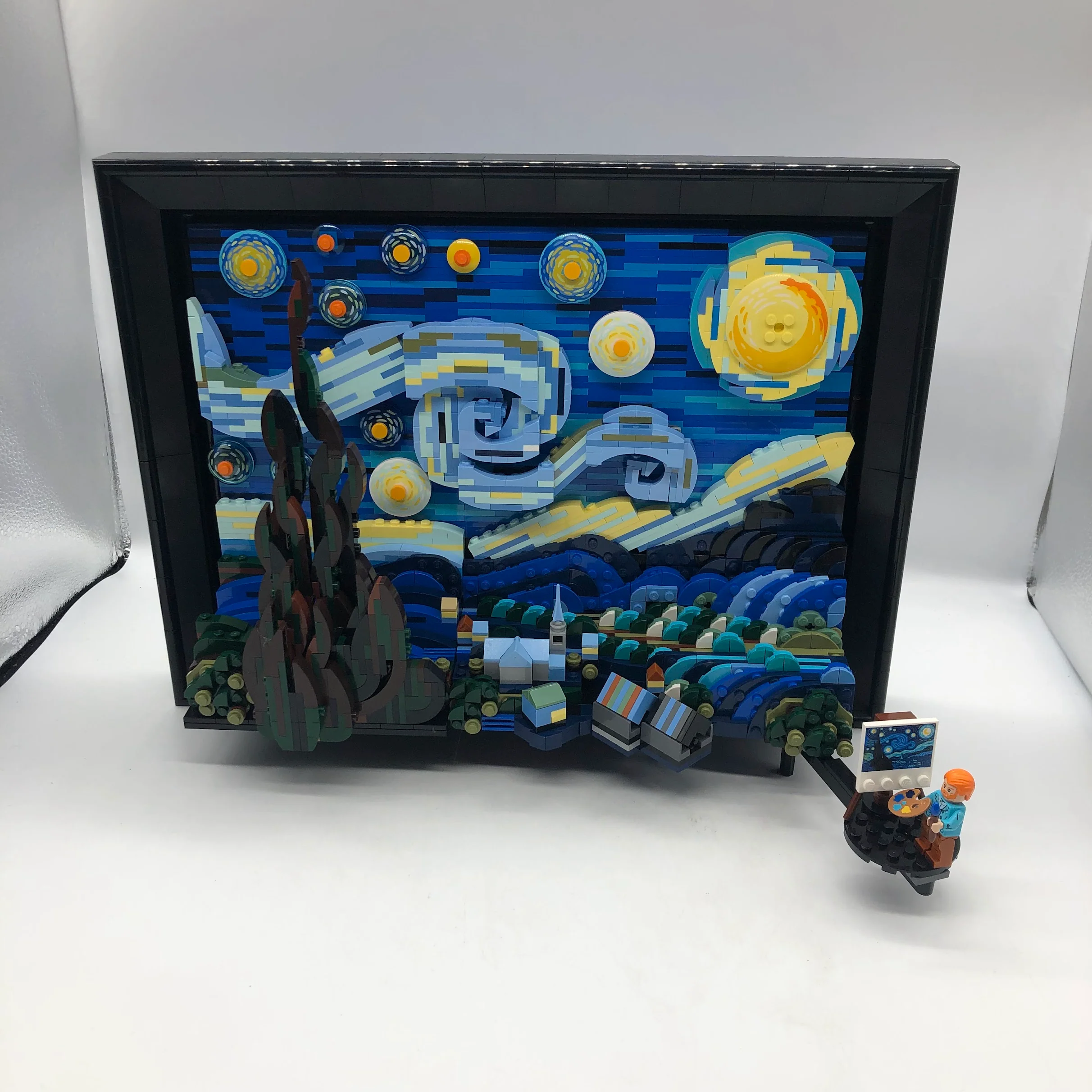 Vincent van Gogh - The Starry Night 21333 - Used LEGO Ideas Set
