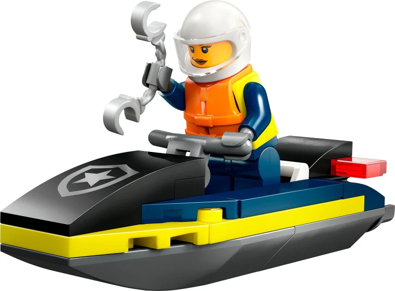 30693 Police Water Scooter Polybag - New LEGO City Set - Image 2