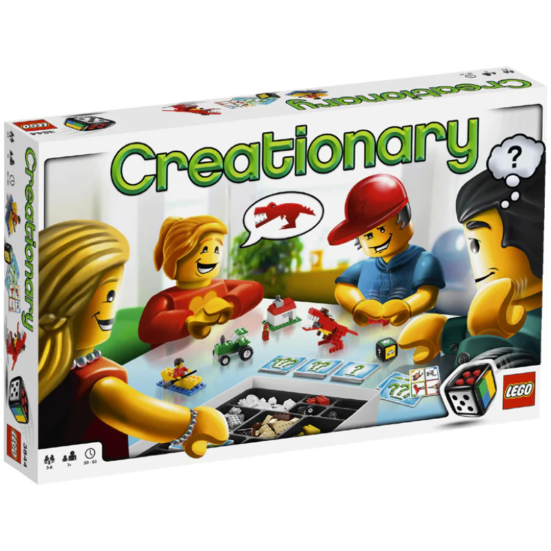 3844 Creationary - Certified Used, 100% Complete LEGO Games Set - Image 2