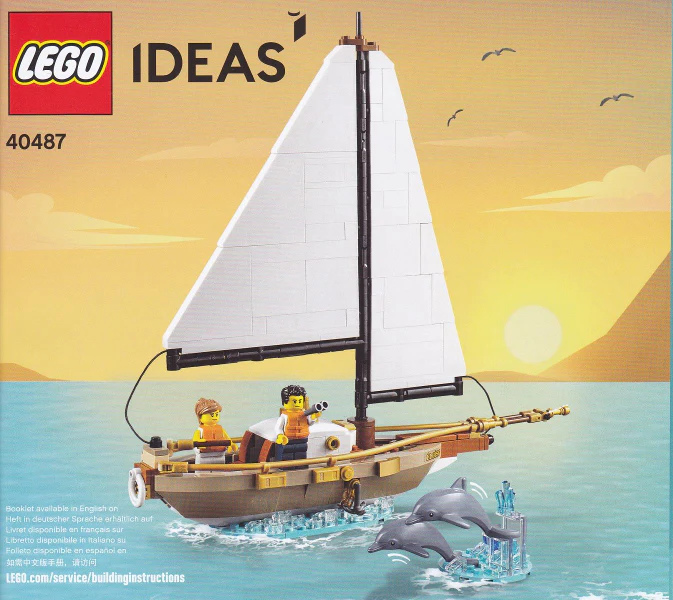 40487 Sailboat Adventure - Certified Used, 100% Complete LEGO Ideas Set - Image 2