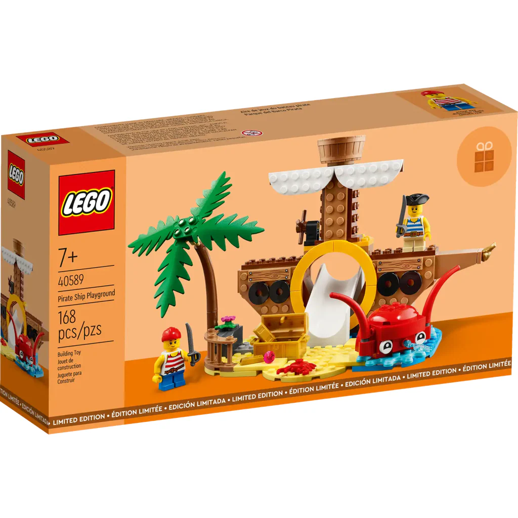 40589 Pirate Ship Playground - New, Sealed, Retired LEGO Promotional Set