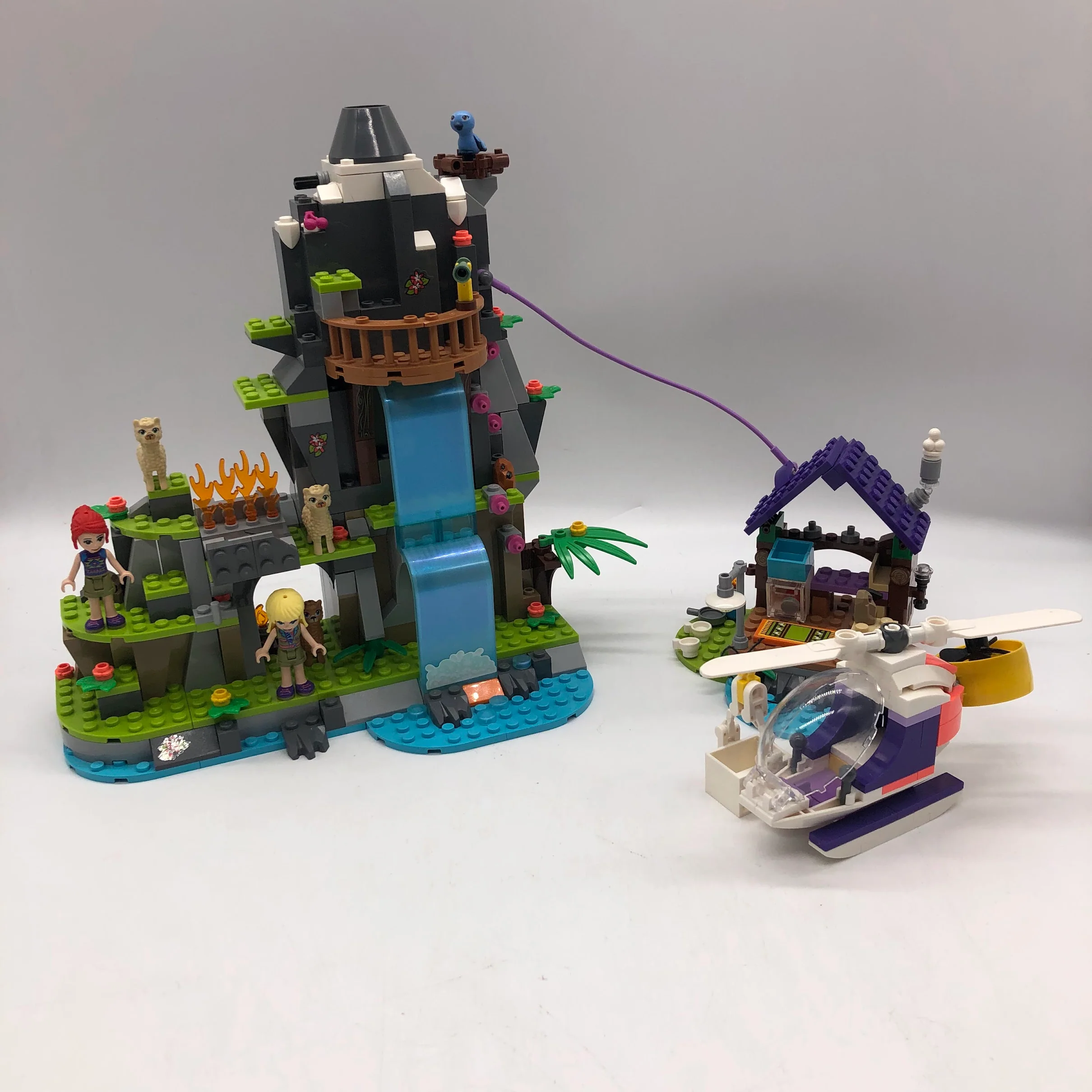 Alpaca Mountain Jungle Rescue 41432 - Used LEGO Friends Set