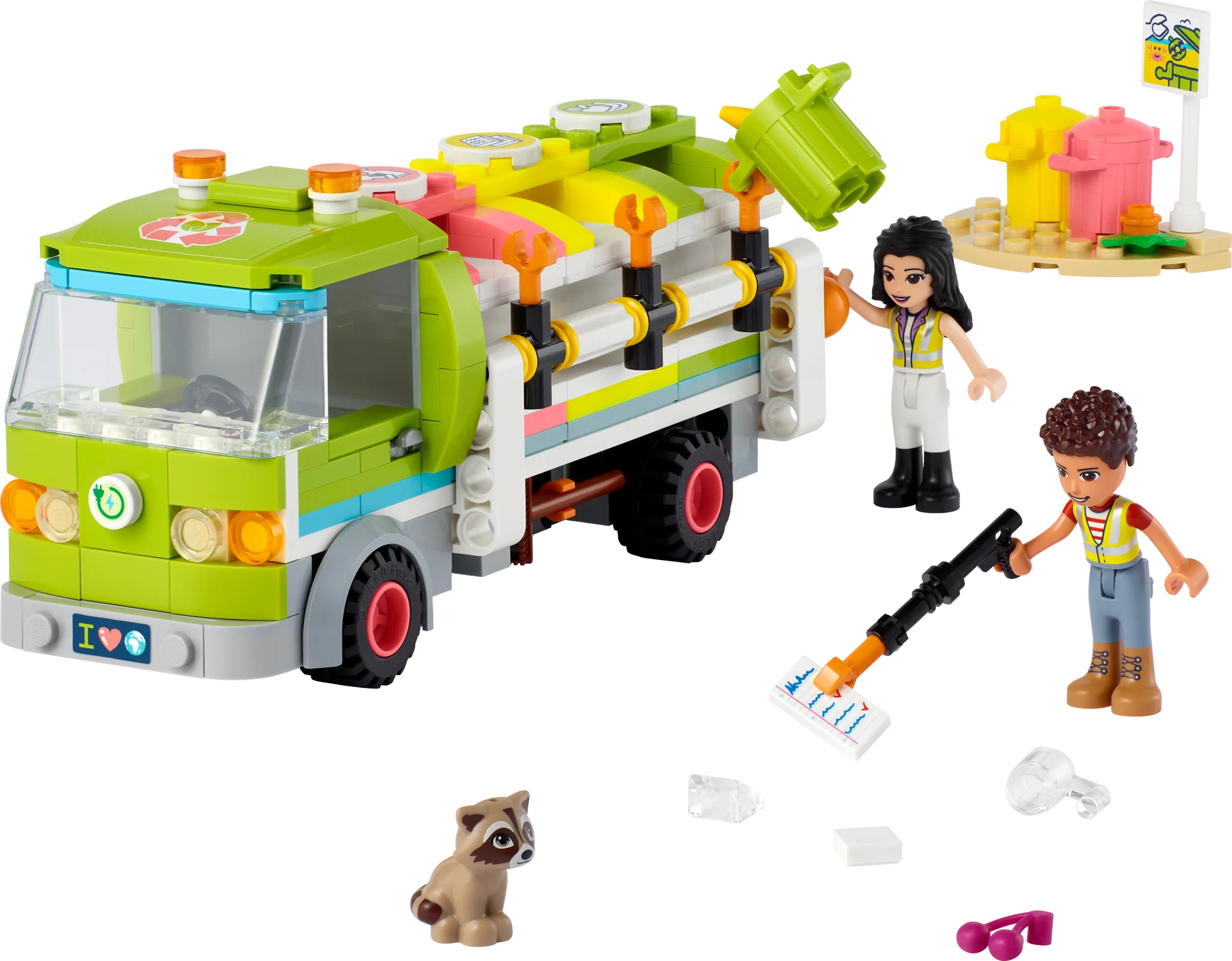 41712 Recycling Truck [New, Sealed, Retired] - Image 2