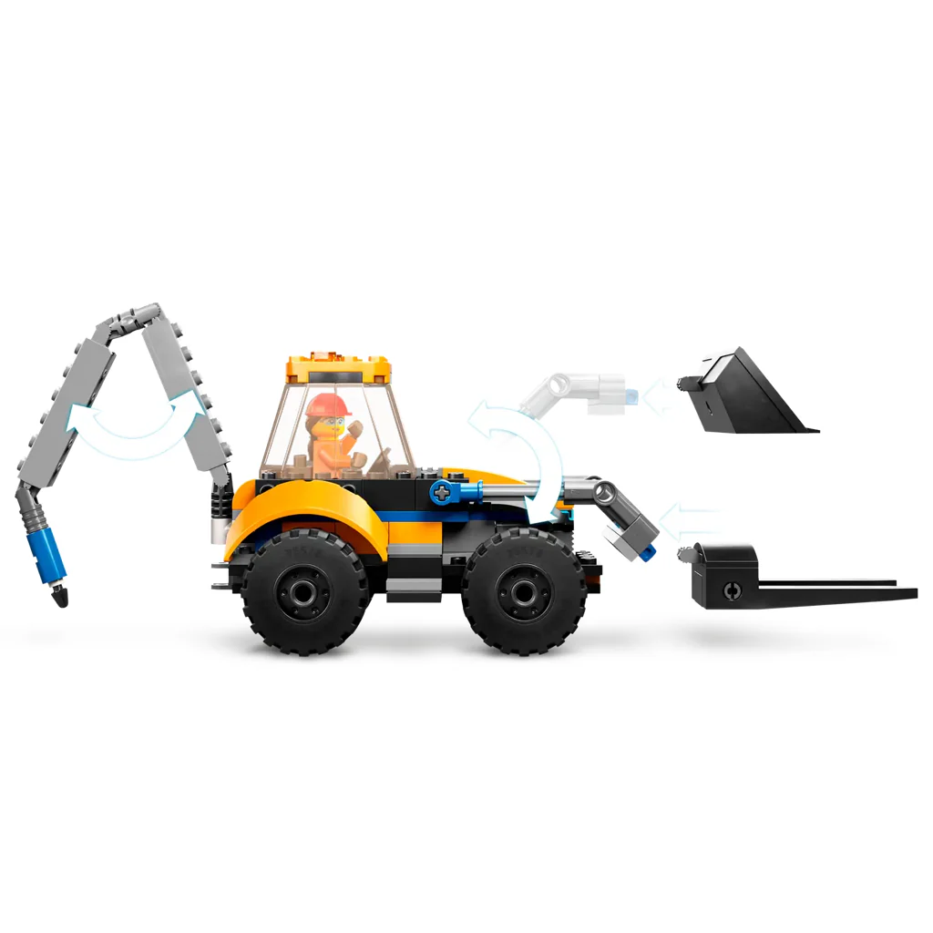 Construction Digger 60385 - New LEGO City Set - Image 3