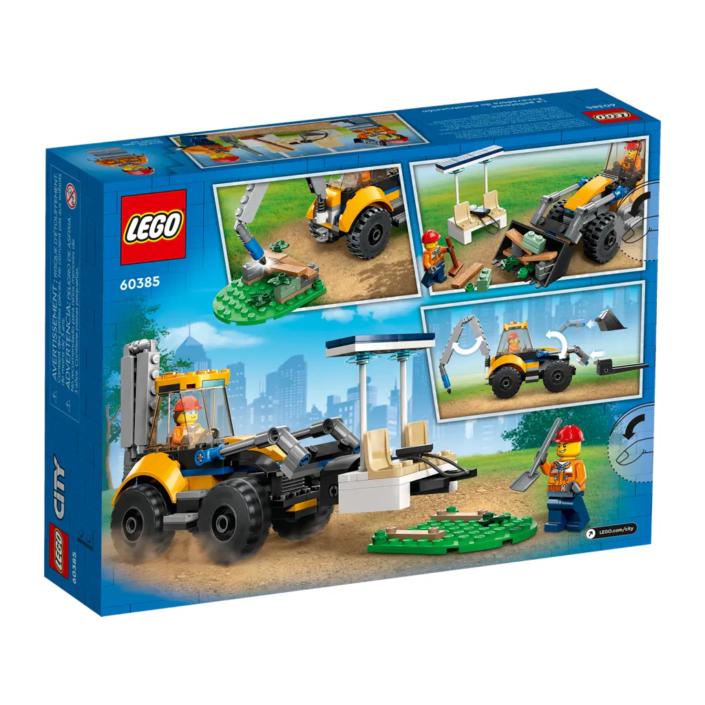 Construction Digger 60385 - New LEGO City Set - Image 4