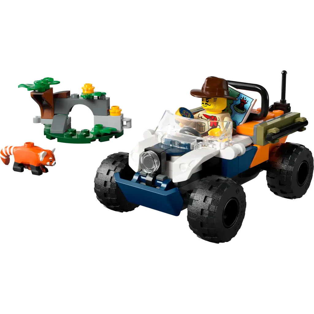 Jungle Explorer ATV Red Panda Mission 60424 - New LEGO City Set - Image 2