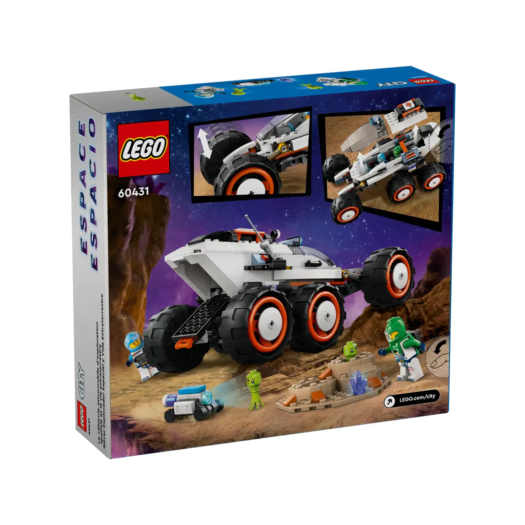 60431 Space Explorer Rover and Alien Life - New LEGO City Set - Image 4