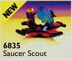6835 Saucer Scout - Certified Used, 100% Complete LEGO Space Set - Image 2