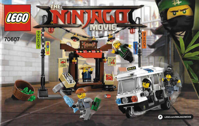 70607 Ninjago City Chase - Certified Used, 100% Complete LEGO Ninjago Movie Set - Image 2