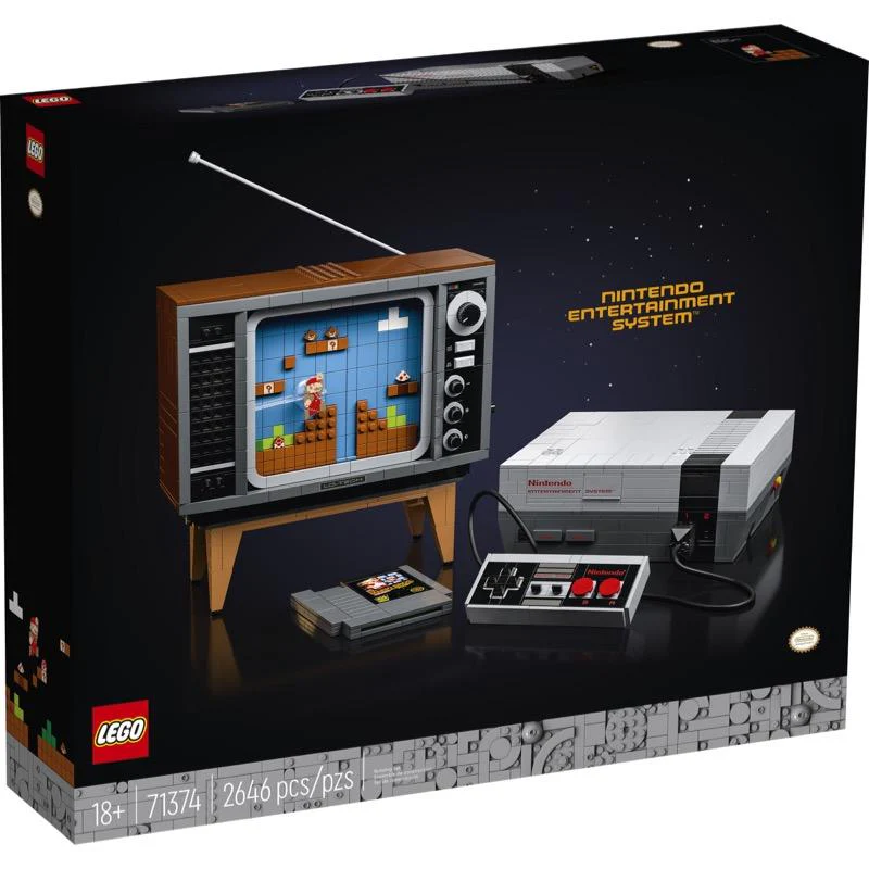 Nintendo Entertainment System 71374 - New LEGO Super Mario Set
