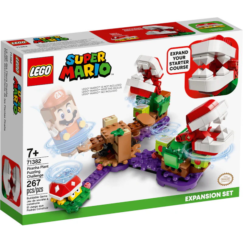 71382 Piranha Plant Puzzling Challenge Expansion Set