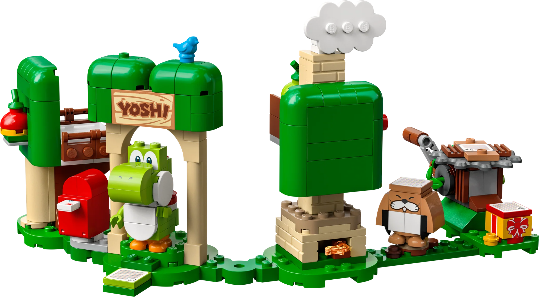 Yoshi's Gift House Expansion Set 71406 - Certified Used, 100% Complete LEGO Super Mario Set - Image 2