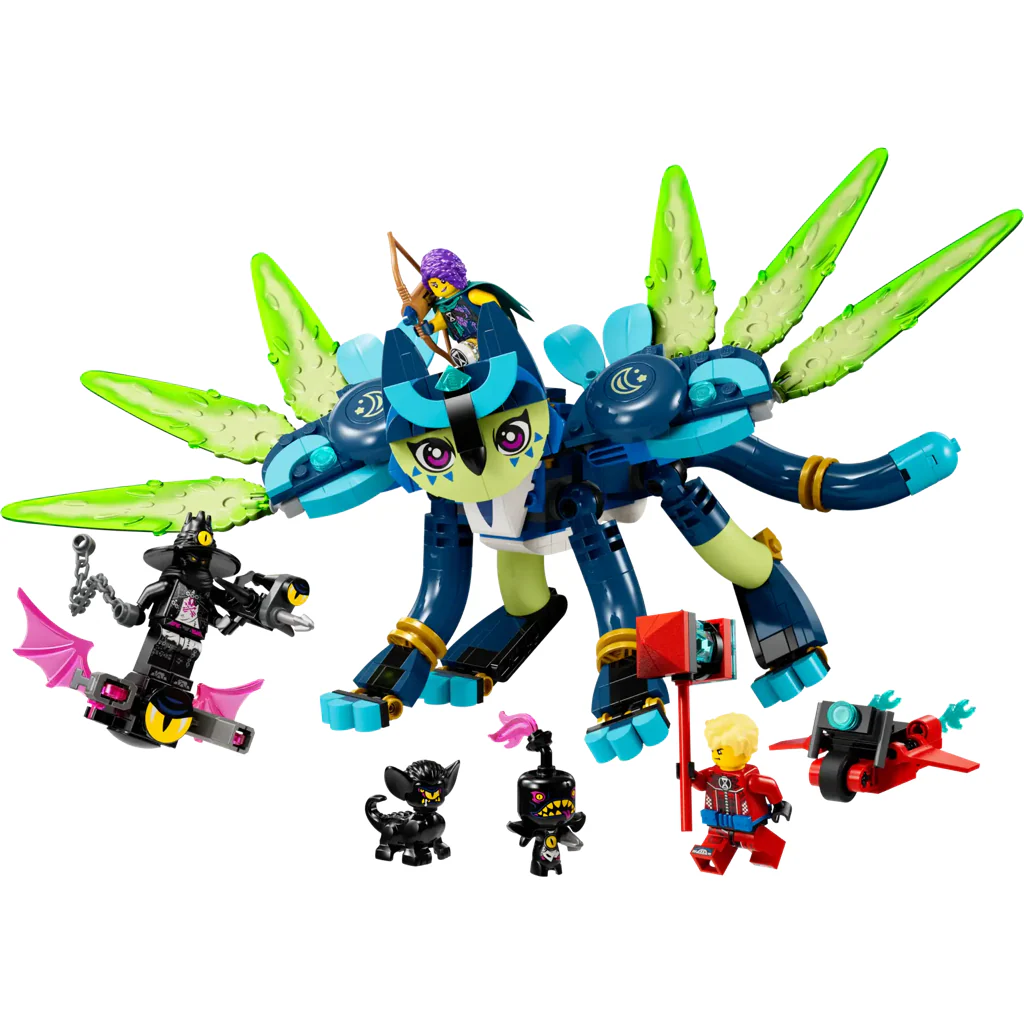 Zoey and Zian the Cat-Owl 71476 - New LEGO Dreamzzz Set - Image 2