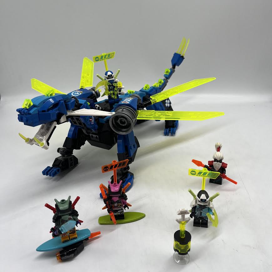 71711 Jay's Cyber Dragon - Used LEGO Ninjago Set