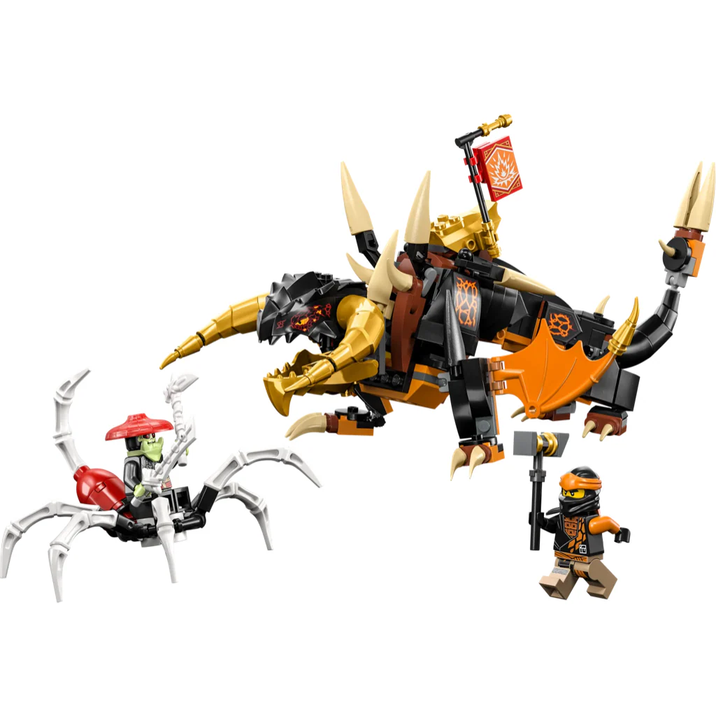 Cole’s Earth Dragon EVO 71782 - New LEGO Ninjago Set - Image 2