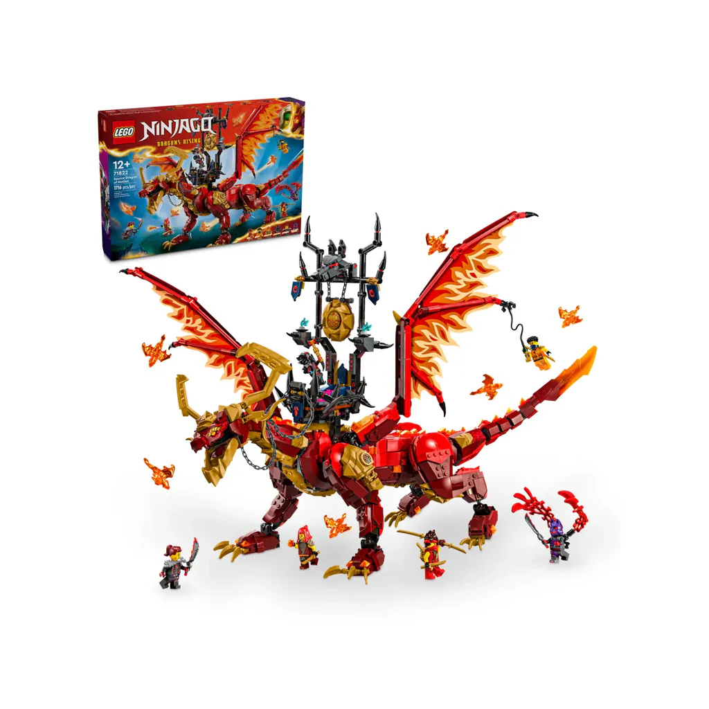Source Dragon of Motion 71822 - New LEGO Ninjago Set