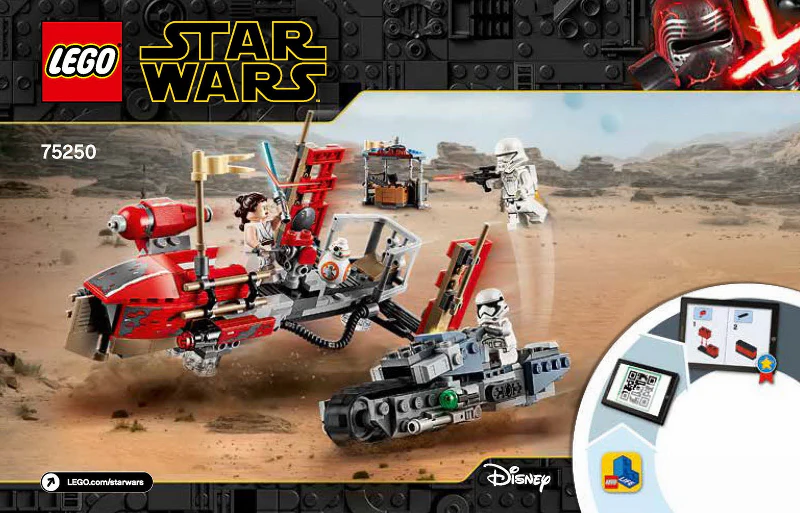 75250 Pasaanna Speeder Chase - Certified Used, 100% Complete LEGO Star Wars Set - Image 2