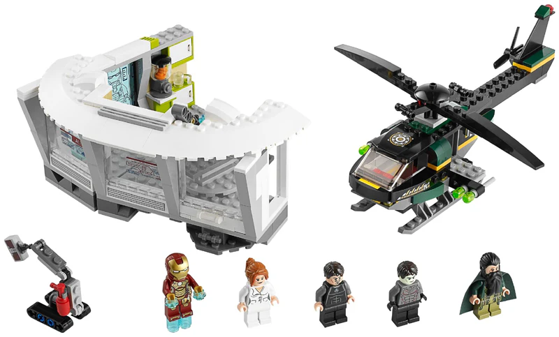 76007 Iron Man: Malibu Mansion Attack - New, Sealed, Retired LEGO Marvel Super Heroes Set - Image 2