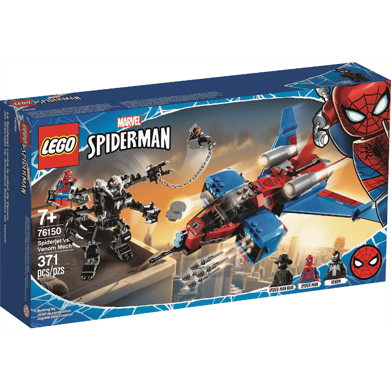 76150 Spiderjet vs. Venom Mech