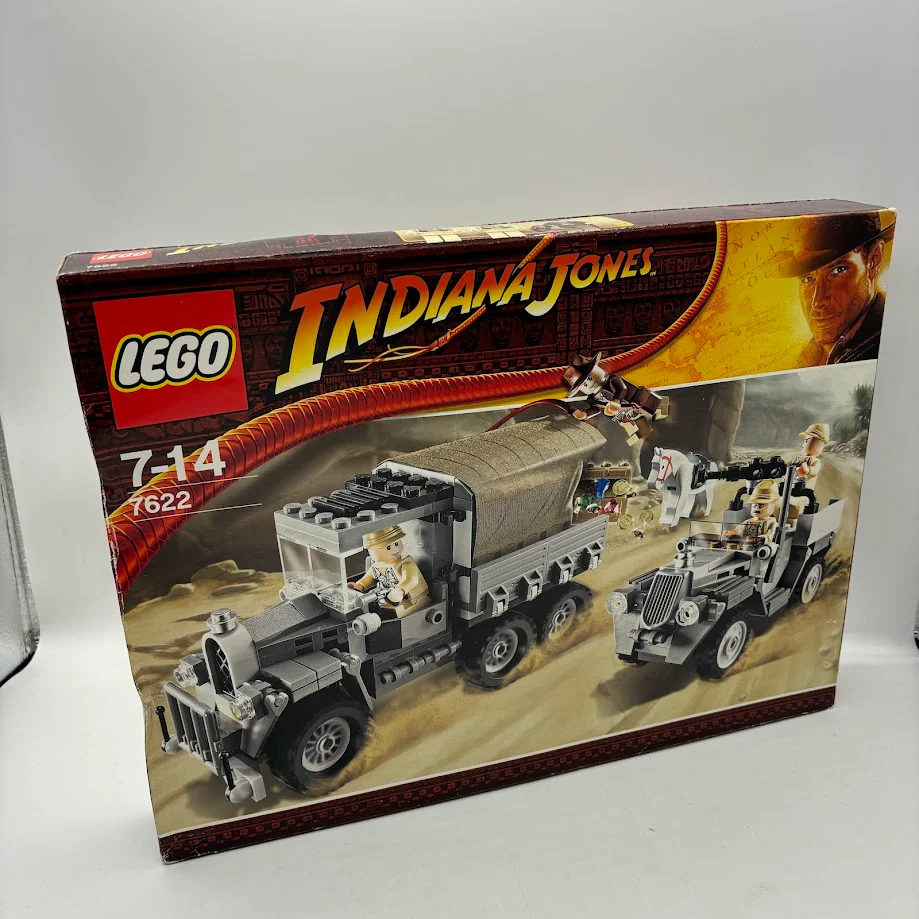 7622 Race for the Stolen Treasure - New, Sealed, Retired LEGO Indiana Jones Set
