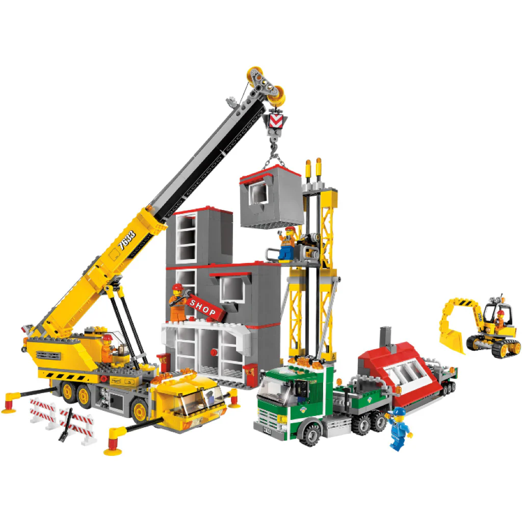 7633 Construction Site [Certified Used, 100% Complete]