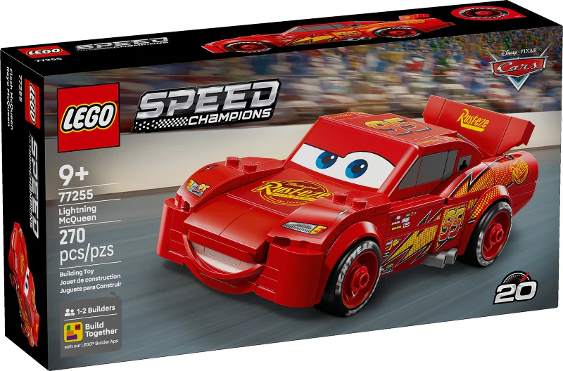 77255 Lightning McQueen - New LEGO Speed Champions Set