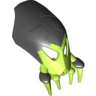 Bionicle Mask Kirop with Black Top Pattern (Lime)