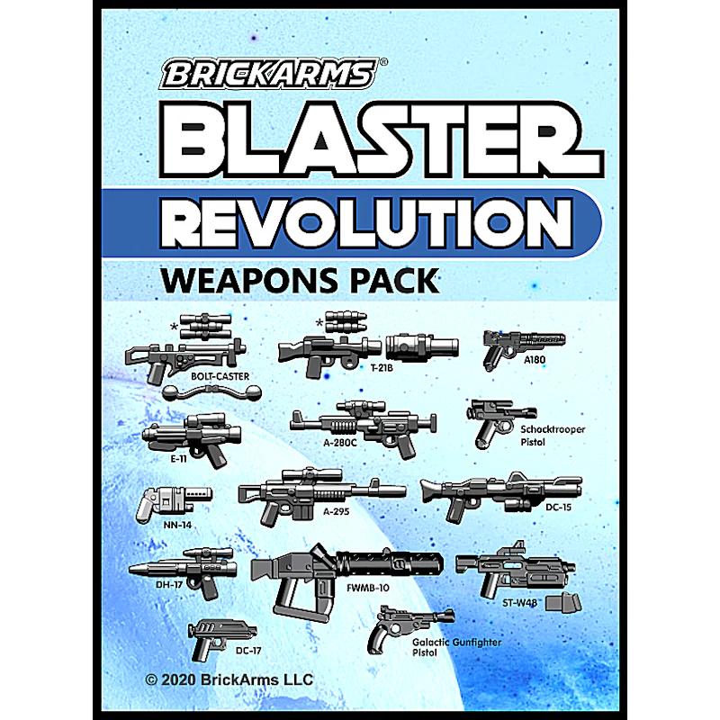 Blaster Weapons Pack - Revolution