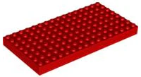 Brick 8x16 - Red