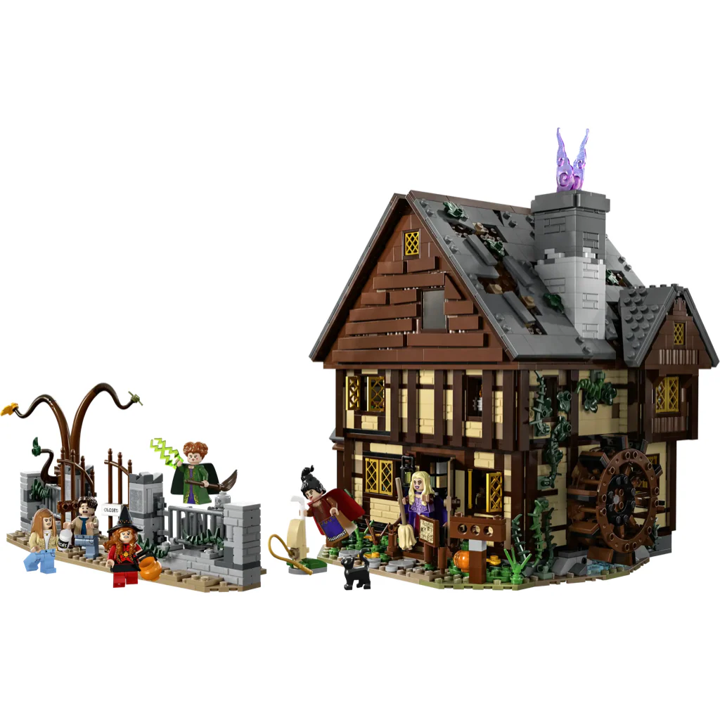 Disney Hocus Pocus: The Sanderson Sisters' Cottage 21341 - Certified Used, 100% Complete LEGO Ideas Set