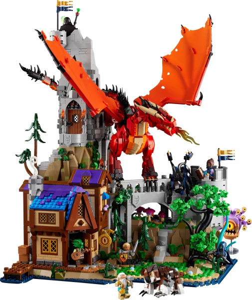 Dungeons & Dragons: Red Dragon's Tale 21348 - Used LEGO Ideas Set