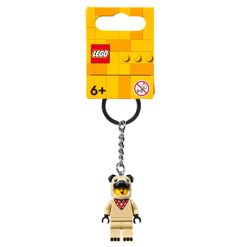 French Bull Dog Guy Key Chain