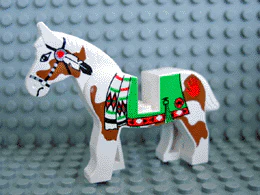 Horse with Saddle