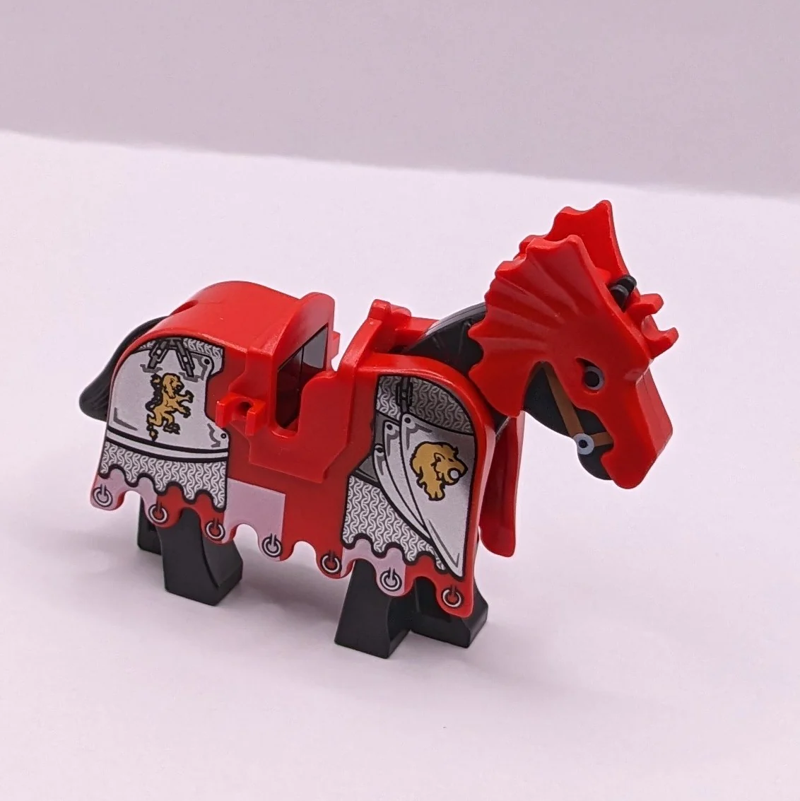 Horse with Barding and Armor, Castle