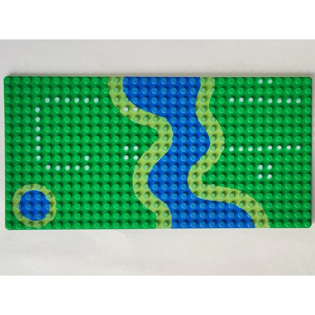 LEGO® Baseplate 16 x 32 - with River