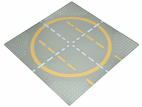 10"x10" LEGO® Road Baseplate - Landing Pad
