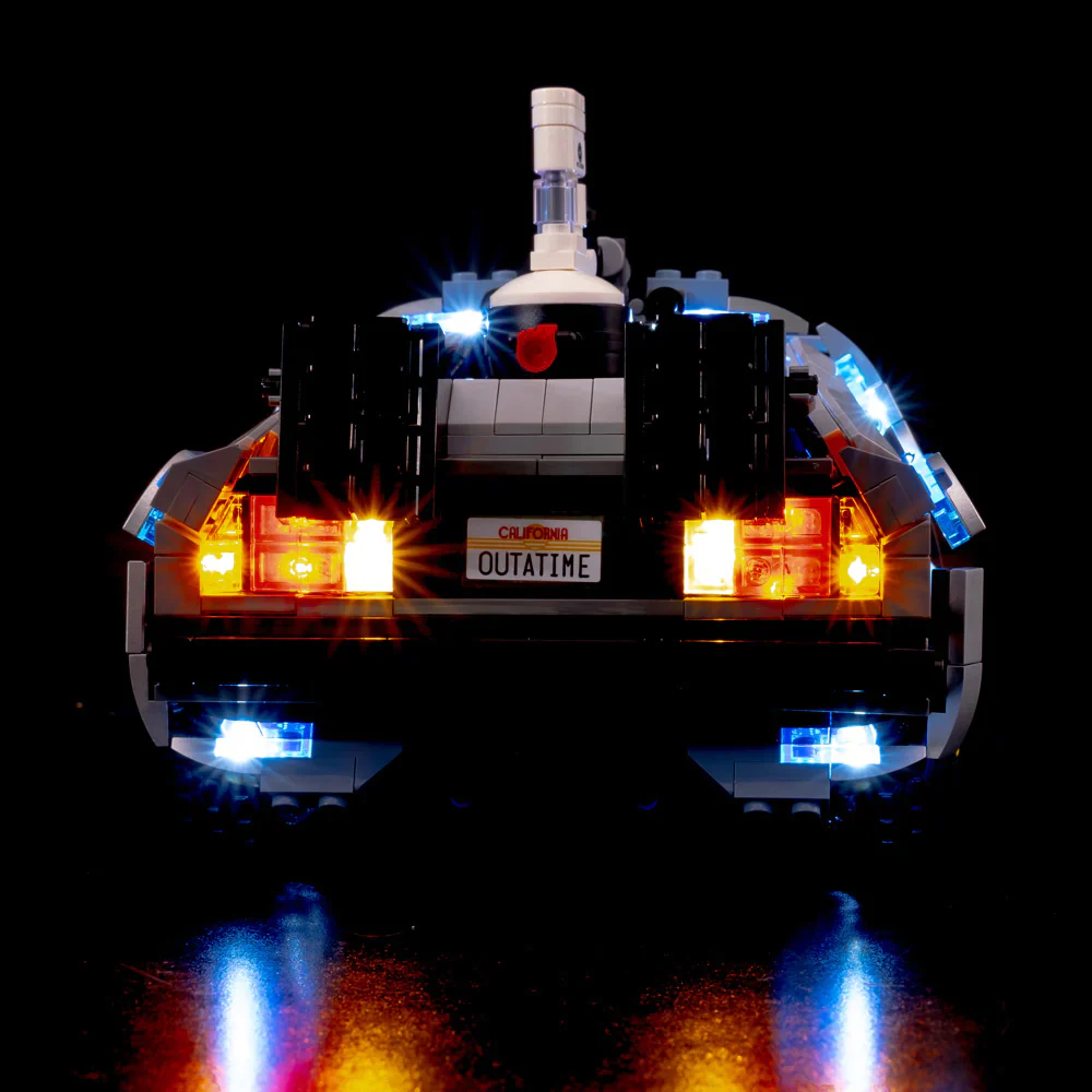 Light Kit for #10300 LEGO Back to the Future Time Machine - Image 7