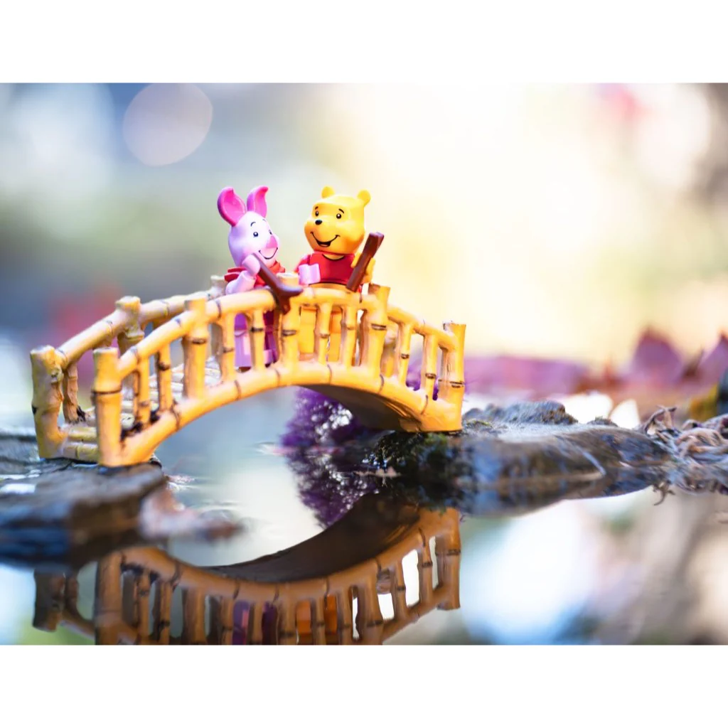 Poohsticks - Greeting Card