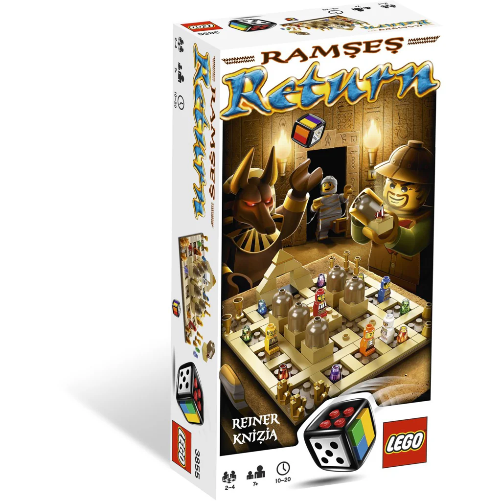 Ramses Return 3855 - Certified Used, 100% Complete LEGO Game