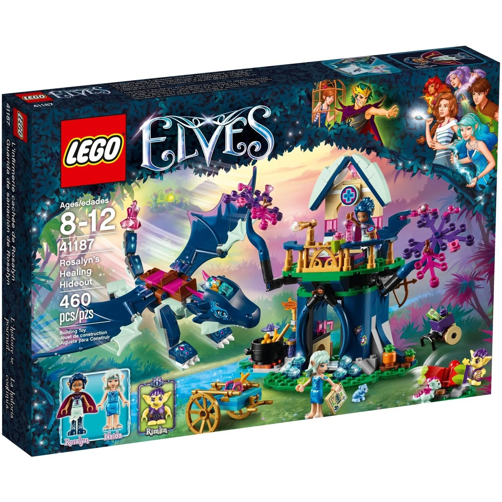 41187 Rosalyn's Healing Hideout - New, Sealed, Retired LEGO Elves Set