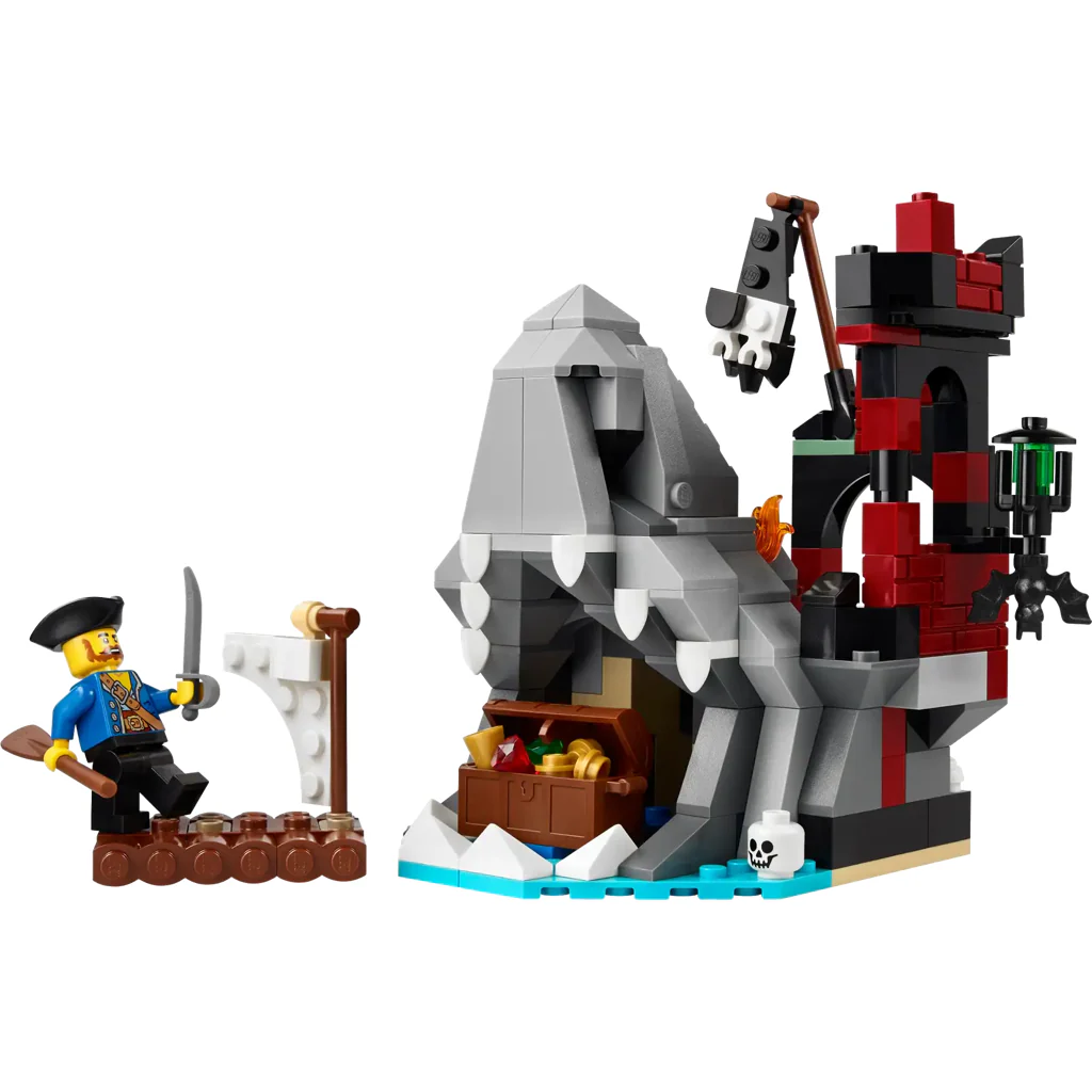 40597 Scary Pirate Island - Certified Used, 100% Complete LEGO Creator Set