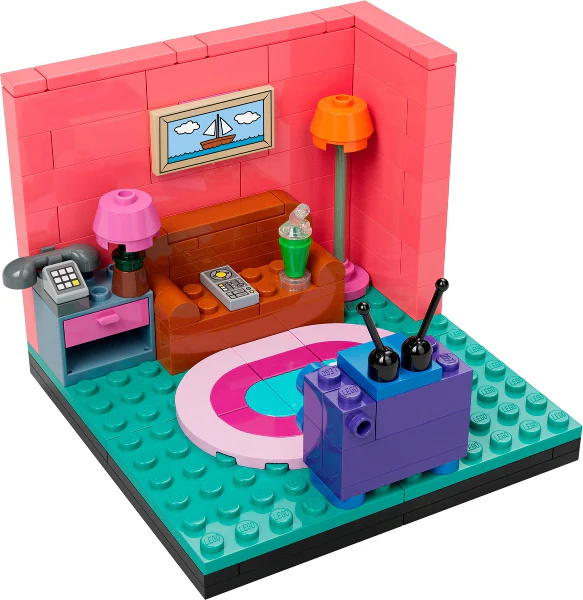 The Simpsons Living Room - New LEGO Promotional The Simpsons Set - Image 2