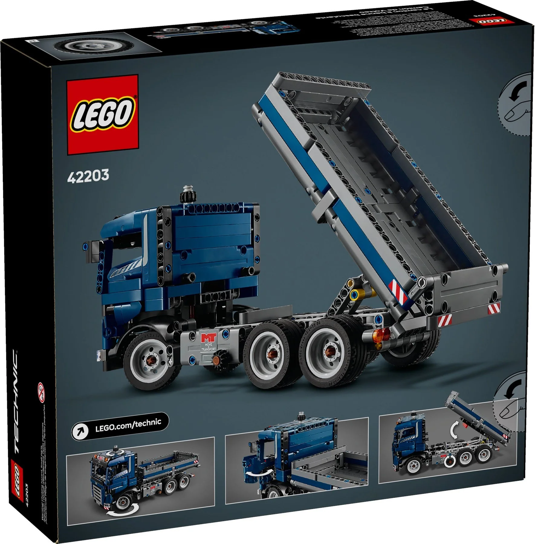 42203 Tipping Dump Truck - New LEGO Technic Set - Image 2